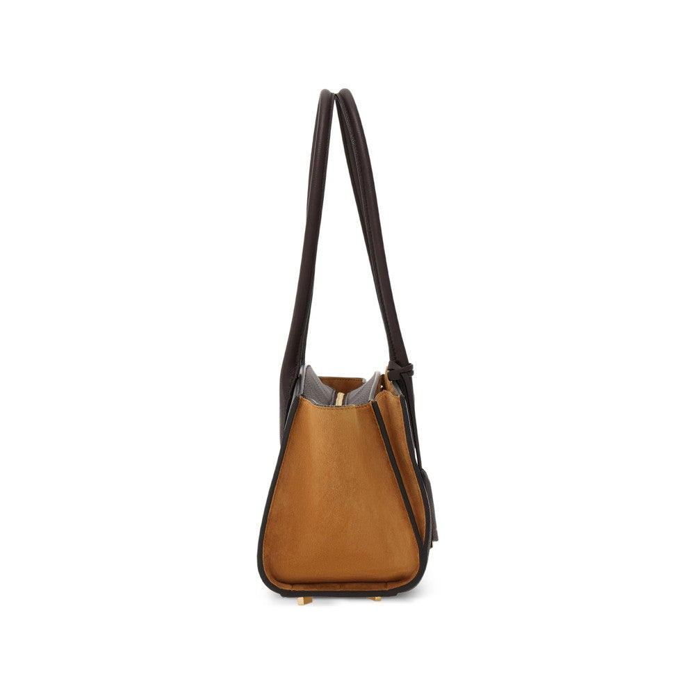 Brown Studio Soft Medium Shoulder Bag 5