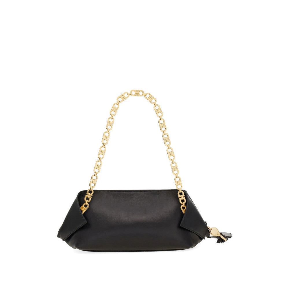 Black Gancini Small Shoulder Bag 2