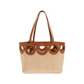 Natural Gancini Medium Tote 1