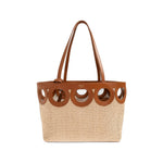 Natural Gancini Medium Tote 1