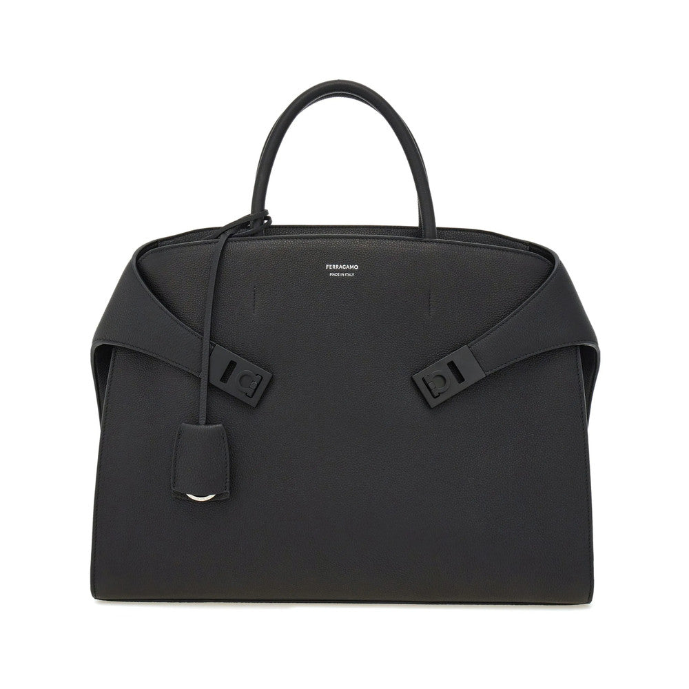 Black Hug Large Briefcase Bag 1