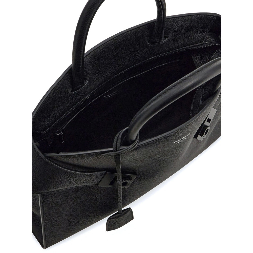 Black Hug Large Briefcase Bag 2