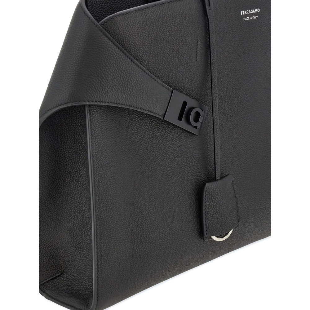 Black Hug Large Briefcase Bag 4