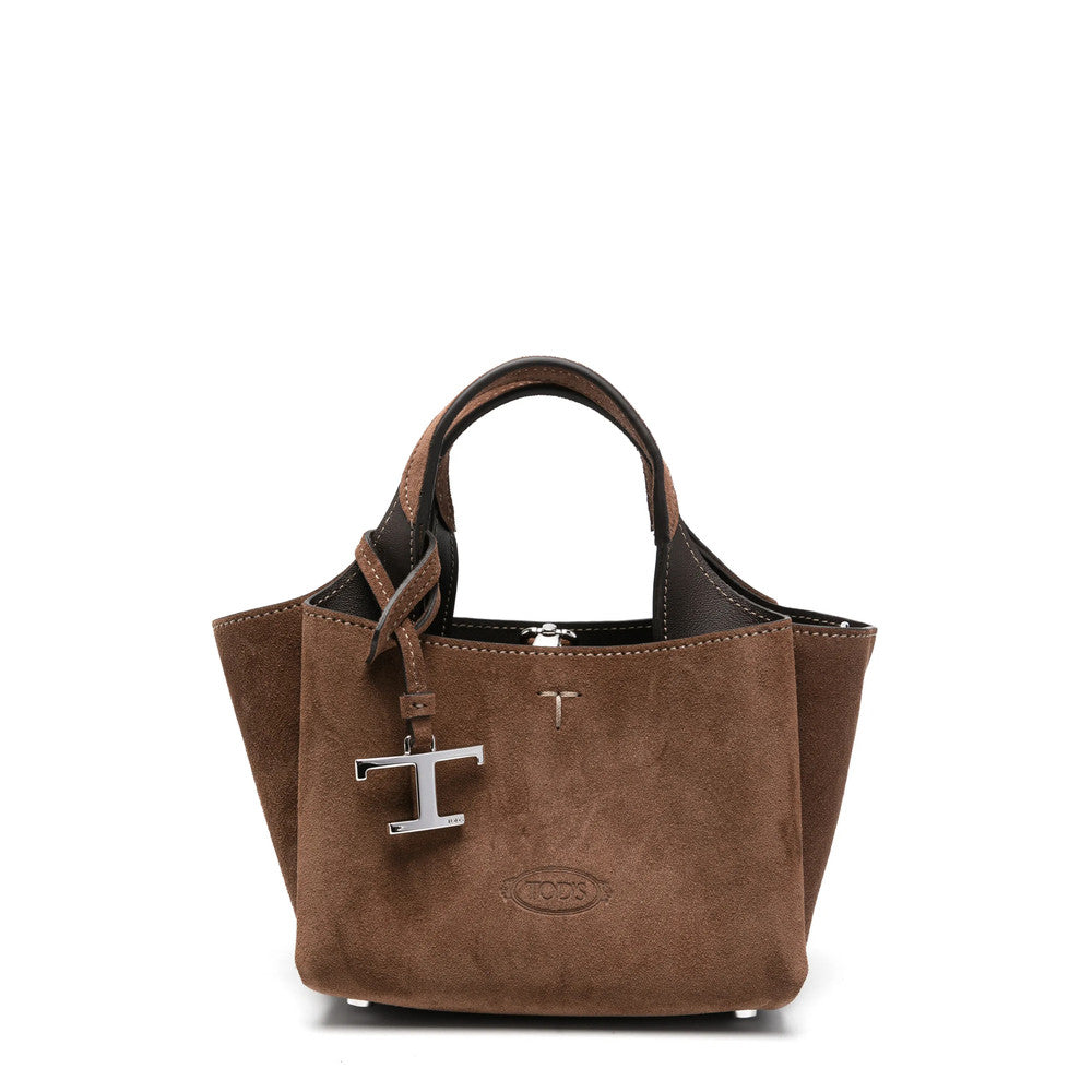 Brown T Timeless Mini Tote 1