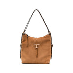 Brown T Timeless Small Shoulder Bag 1