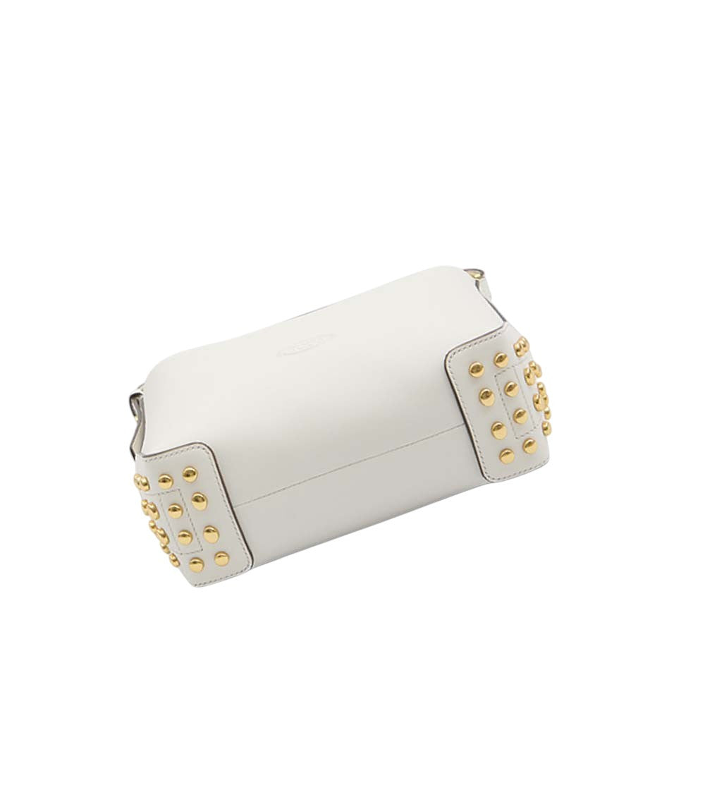 White Logo Mini Shoulder Bag 4