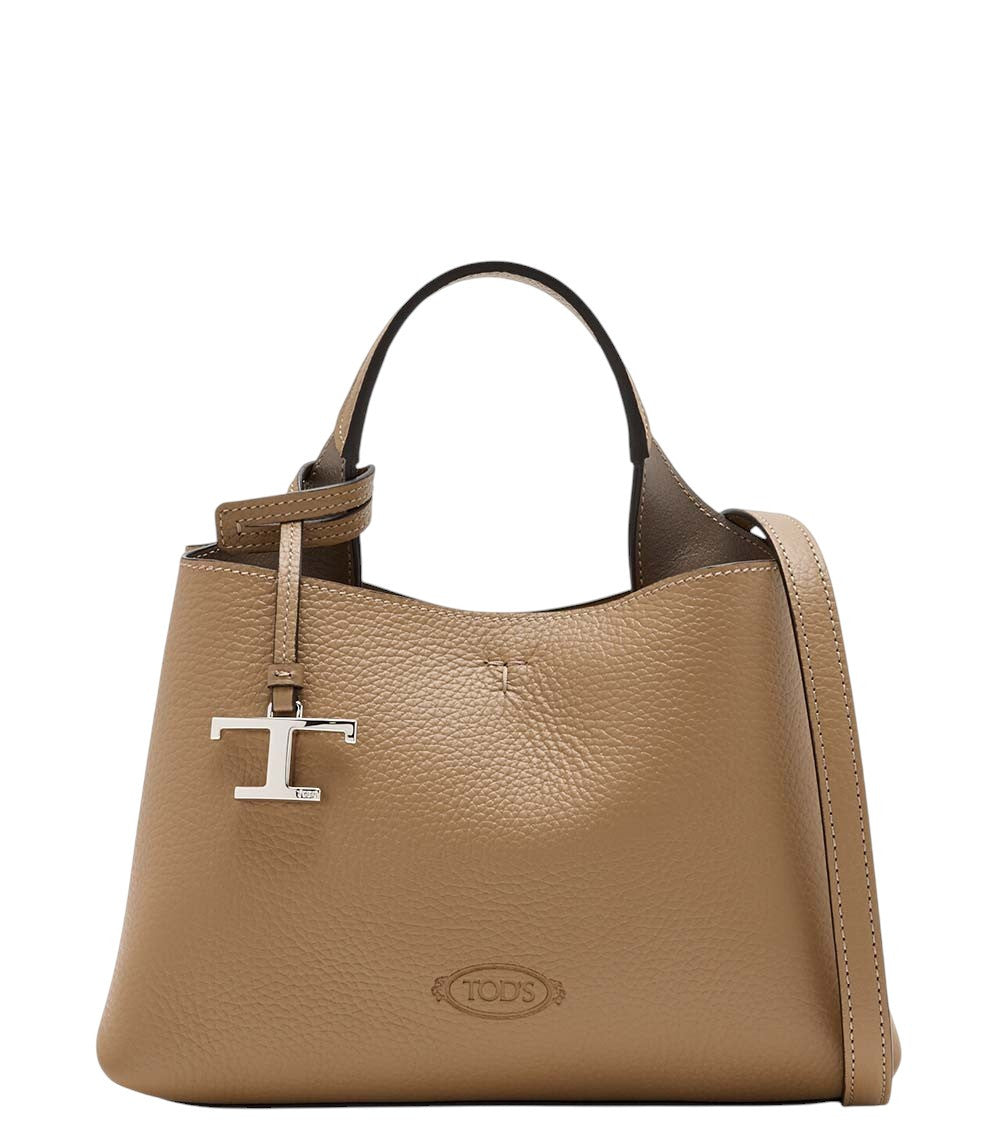 Brown T Timeless Micro Tote 1