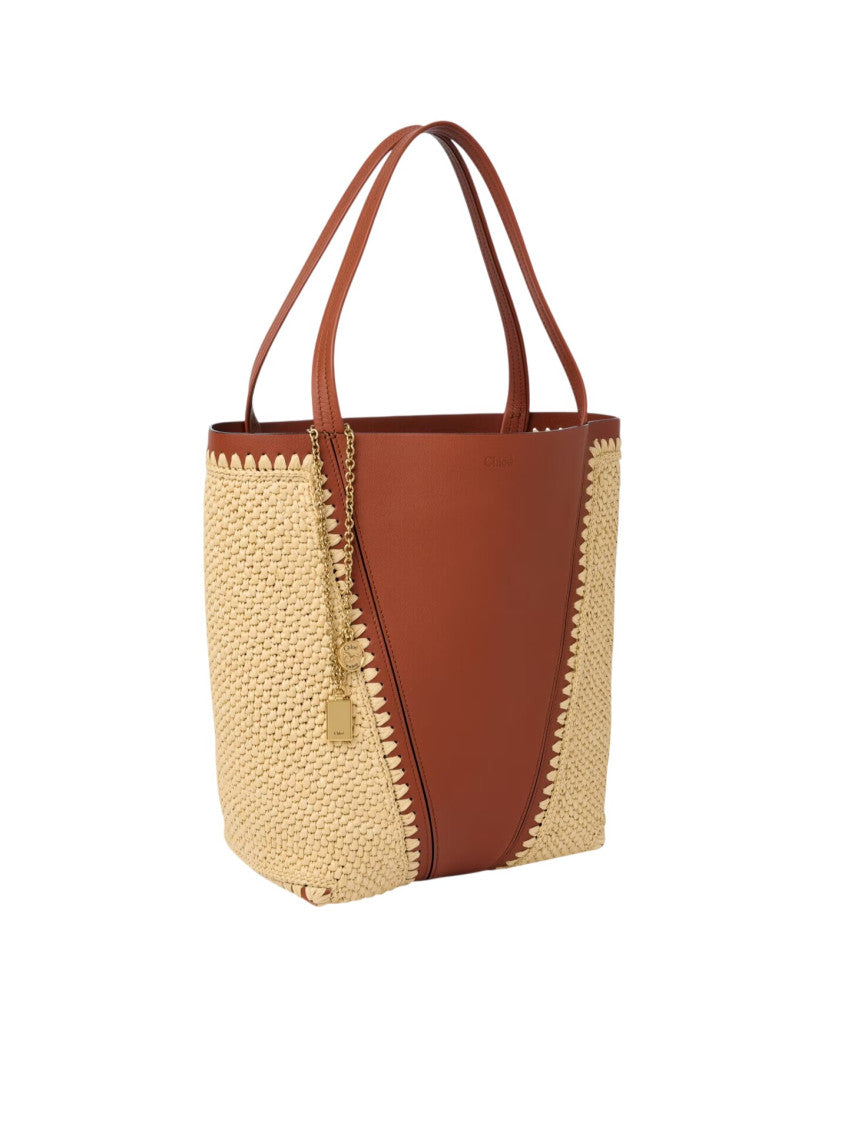 Natural Spin Medium Tote 3