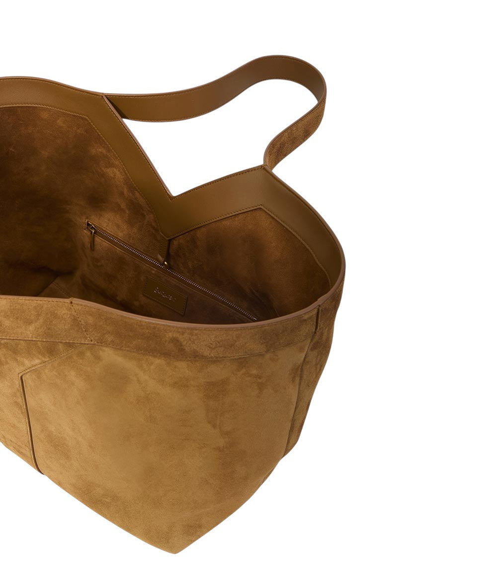 Brown Y Small Tote 3