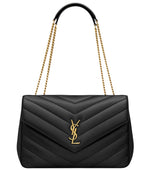 Black Loulou Large Shoulder Bag 1