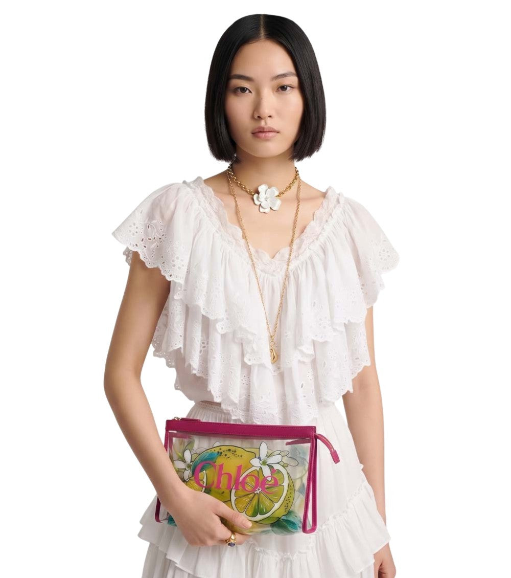 Multicolor Soleil Medium Clutch 5
