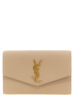Beige 'Uptown' clutch 1