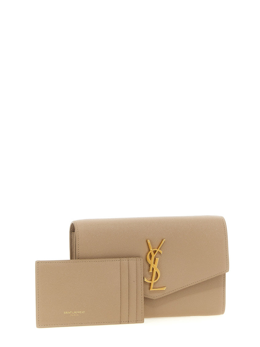Beige 'Uptown' clutch 3