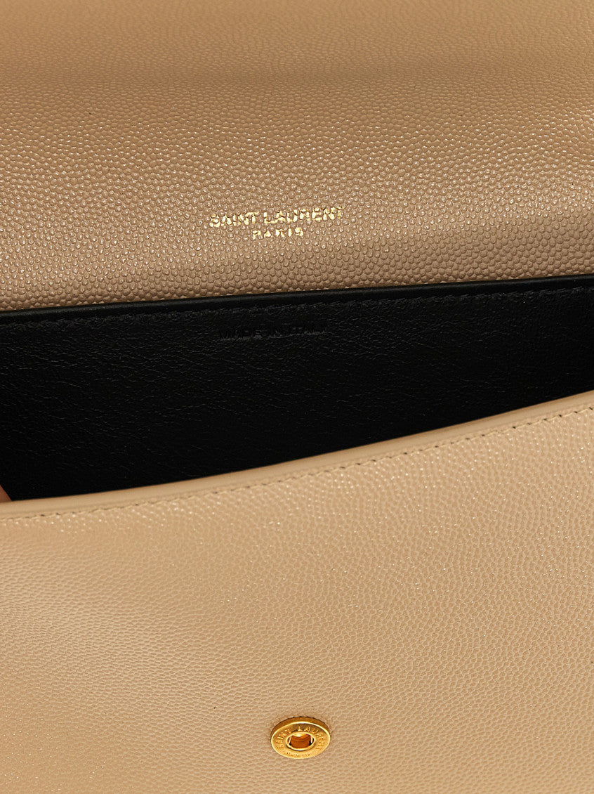 Beige 'Uptown' clutch 4