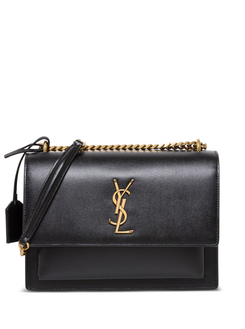 Black Sunset Medium Shoulder Bag 1