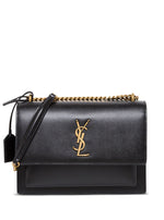 Black Sunset Medium Shoulder Bag 1