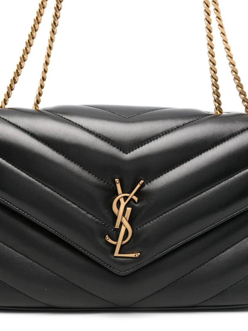 Black Loulou Medium Shoulder Bag 2