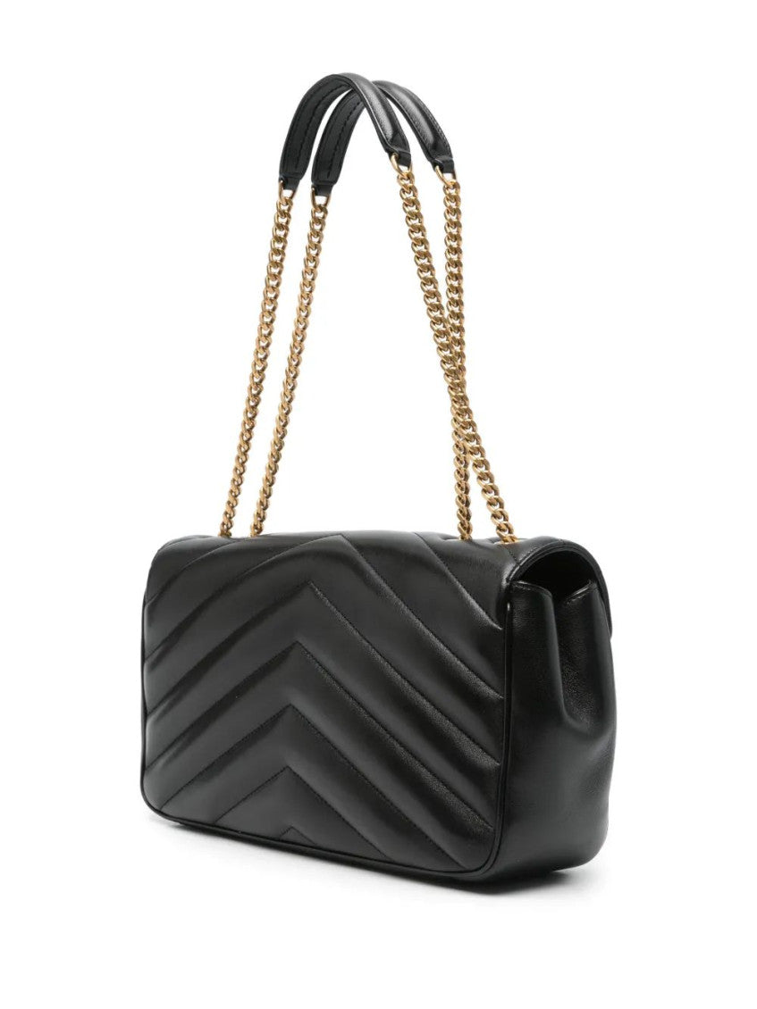 Black Loulou Medium Shoulder Bag 3