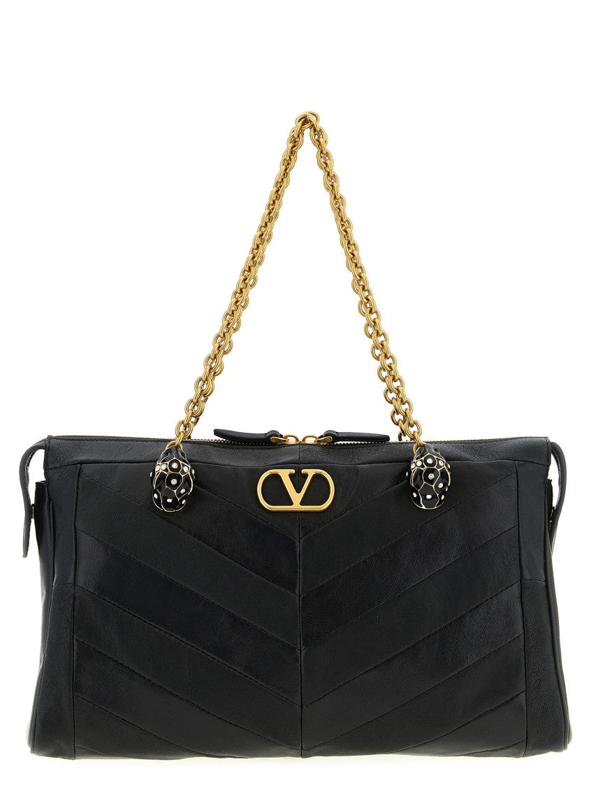 Black 'Panthea' Shoulder Bag 1