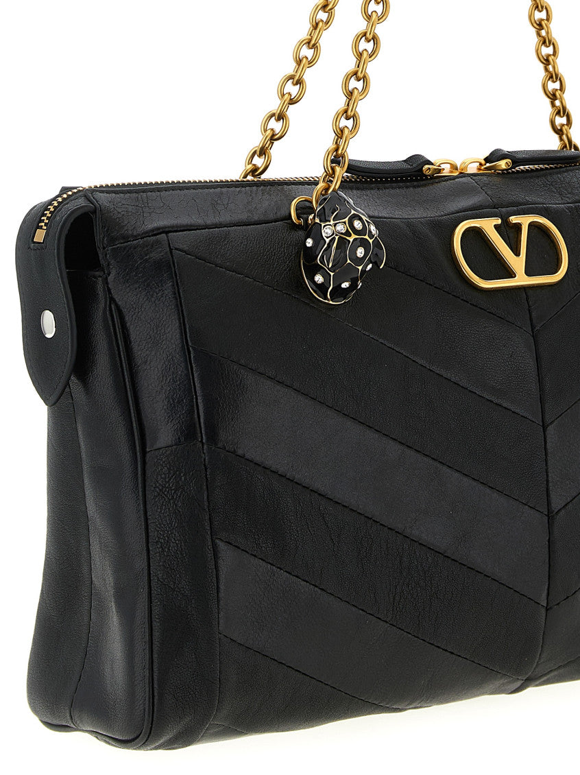 Black 'Panthea' Shoulder Bag 3