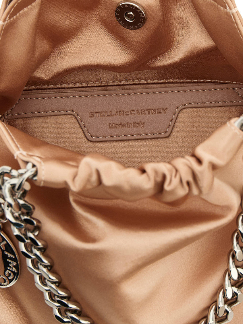 Pink 'Falabella Mini Drawstring' crossbody bag  4