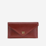 Brown Logo Clutch 1