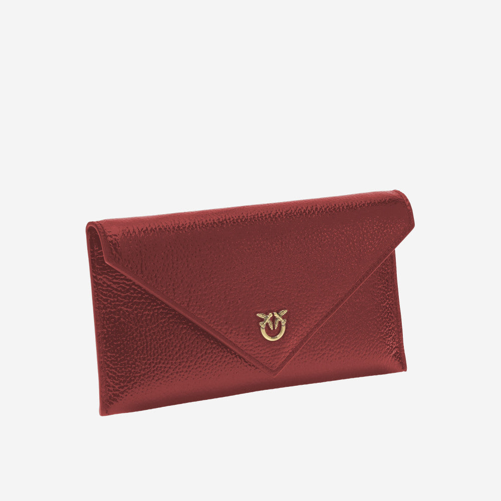 Brown Logo Clutch 2