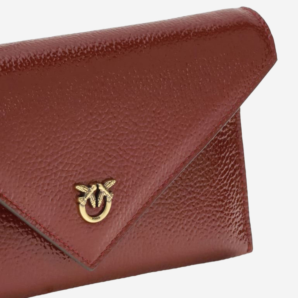 Brown Logo Clutch 4