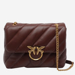 Maroon Love Puff Shoulder Bag 1