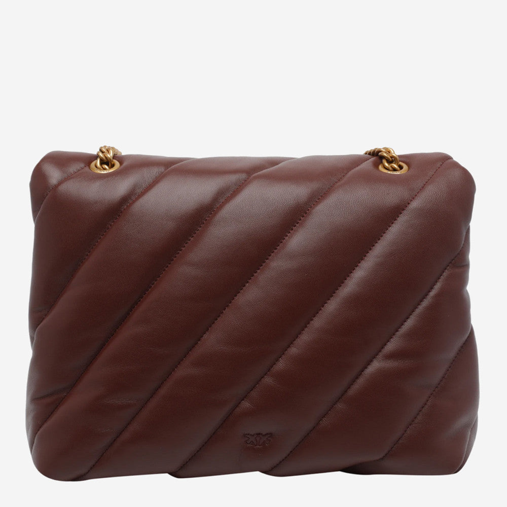 Maroon Love Puff Shoulder Bag 3