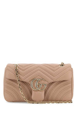 Pink GG Marmont Medium Shoulder Bag 1