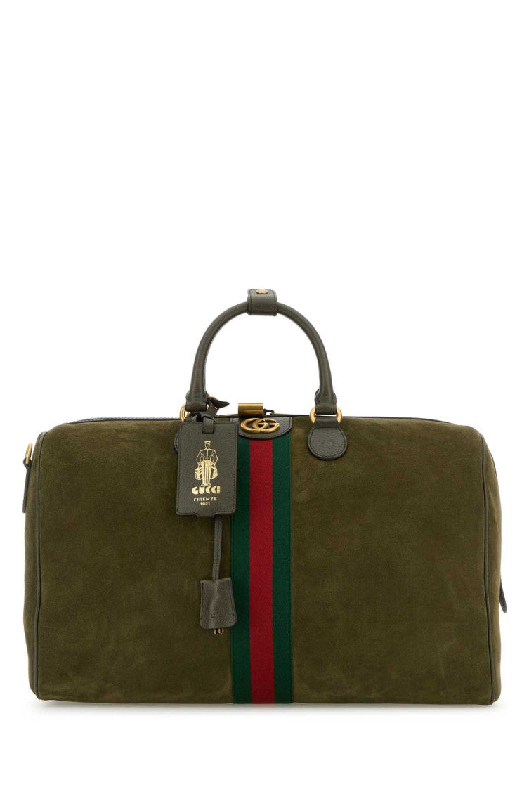 Olive Savoy medium duffle bag 1