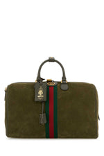 Olive Savoy medium duffle bag 1