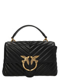 Black Love Lady Puff Mini crossbody bag 1