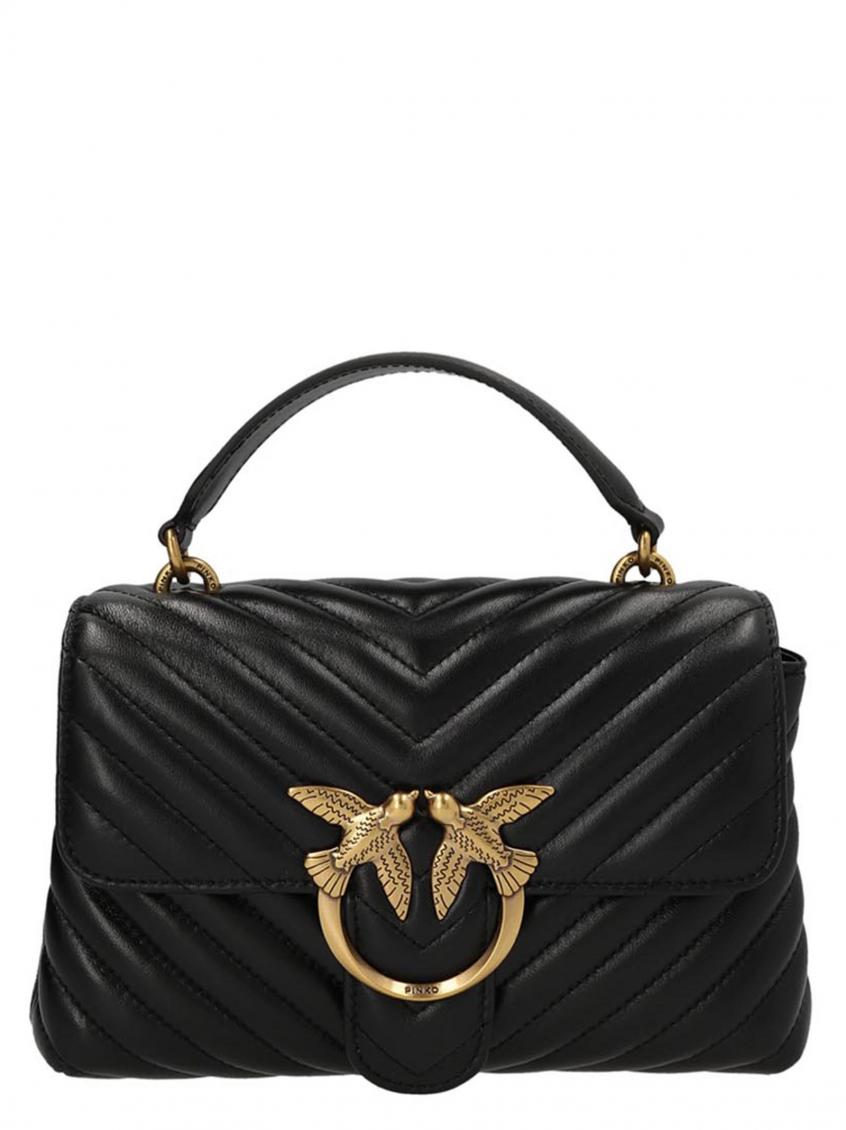 Black Love Lady Puff Mini crossbody bag 2