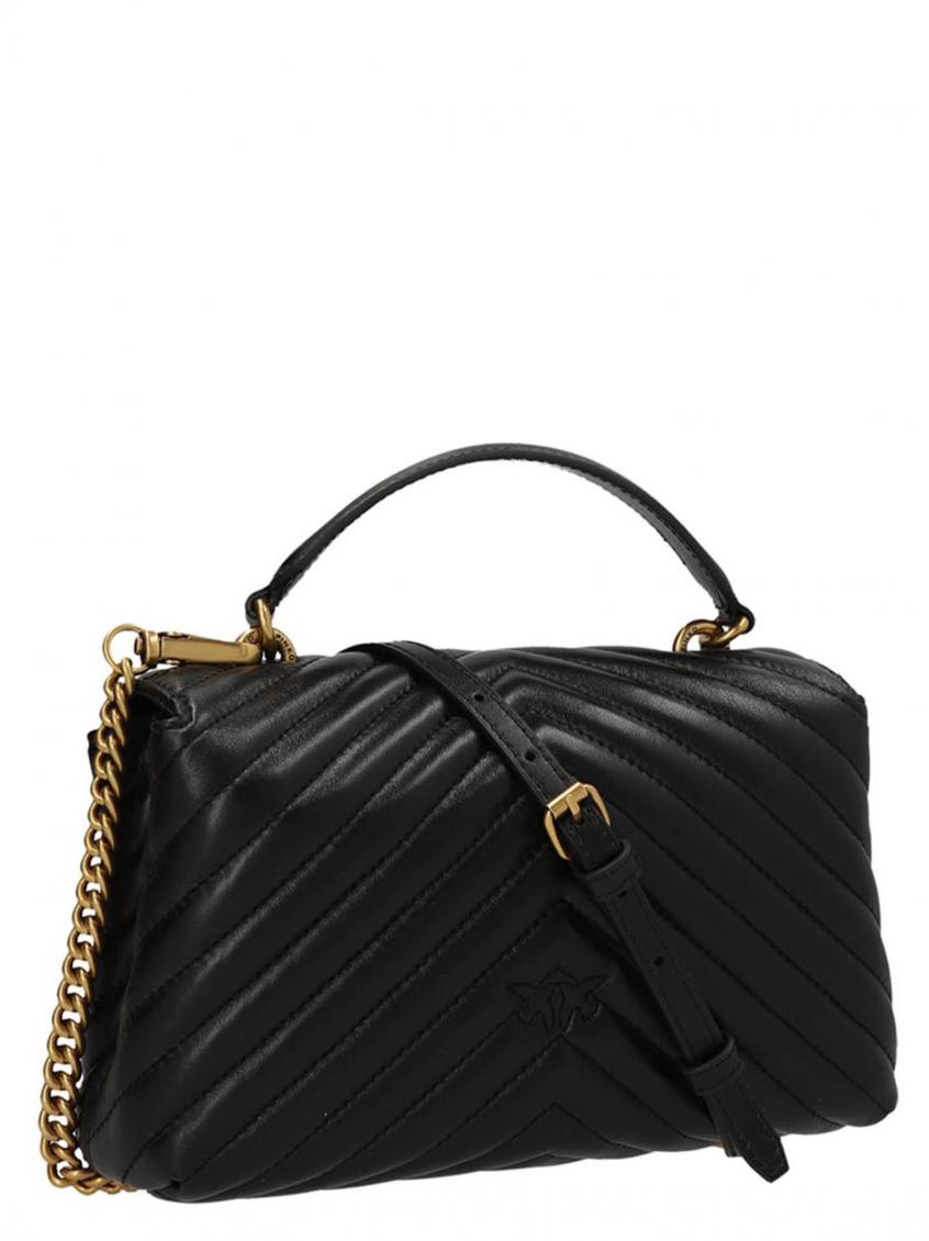 Black Love Lady Puff Mini crossbody bag 3