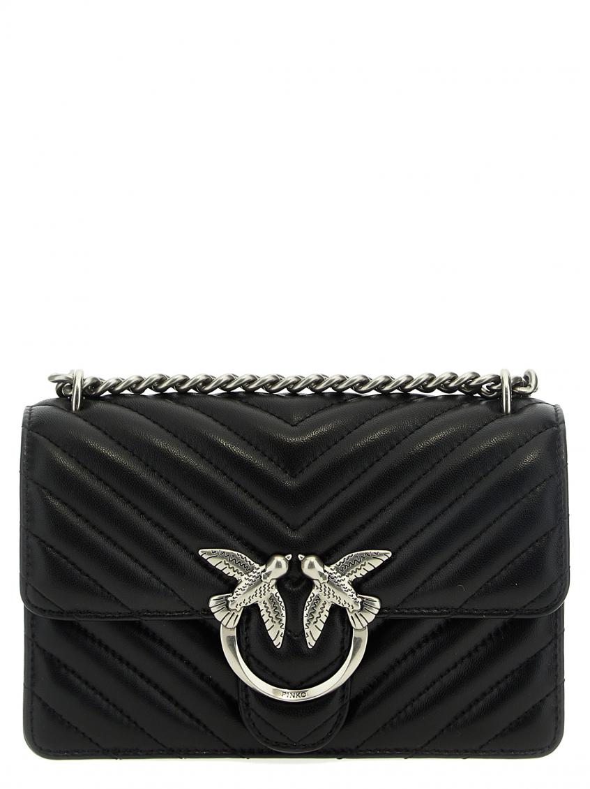 Black 'Mini Love Bag One' crossbody bag 1