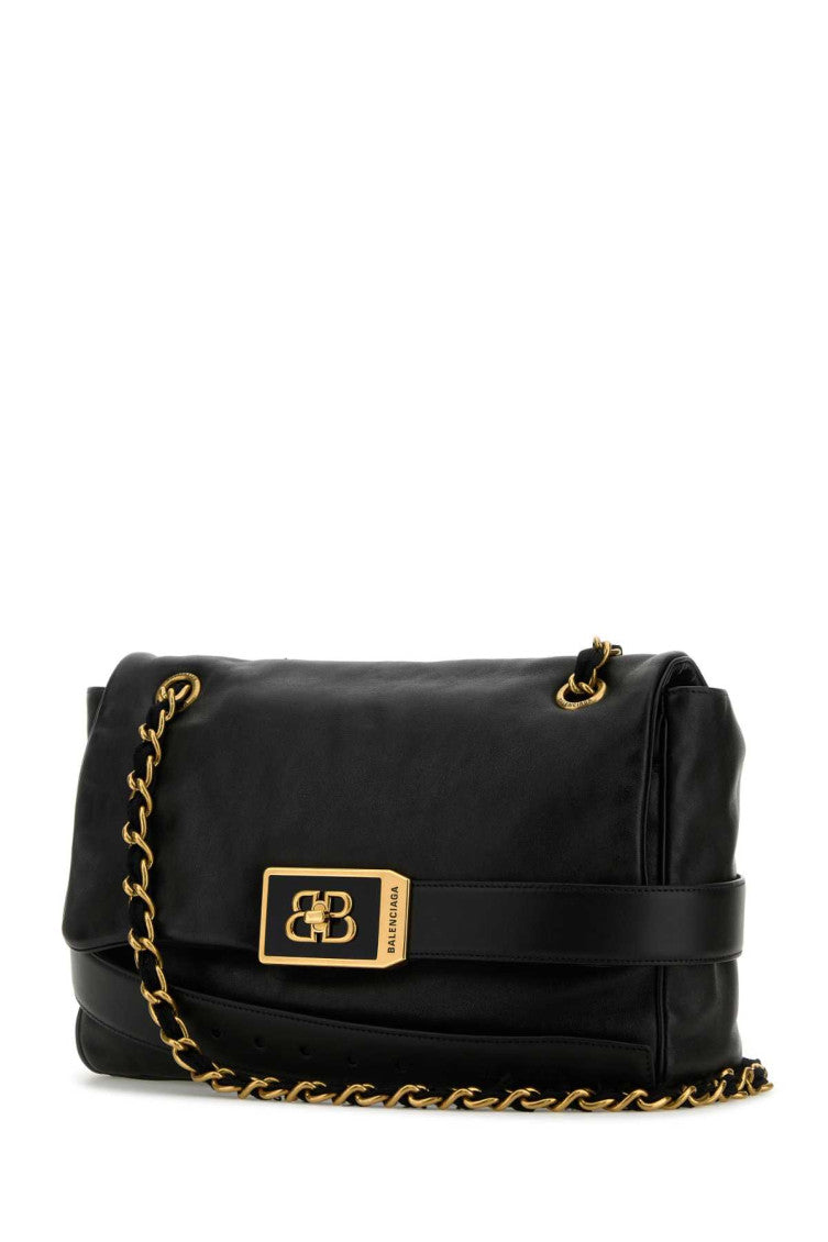 Black Modu Medium Shoulder Bag 2
