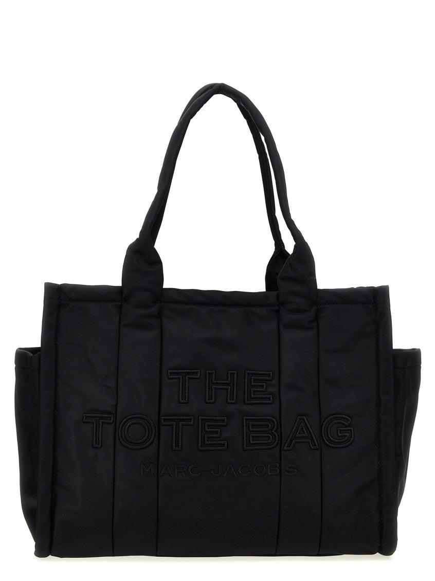 Black 'The Puffy Nylon' Large Tote 1