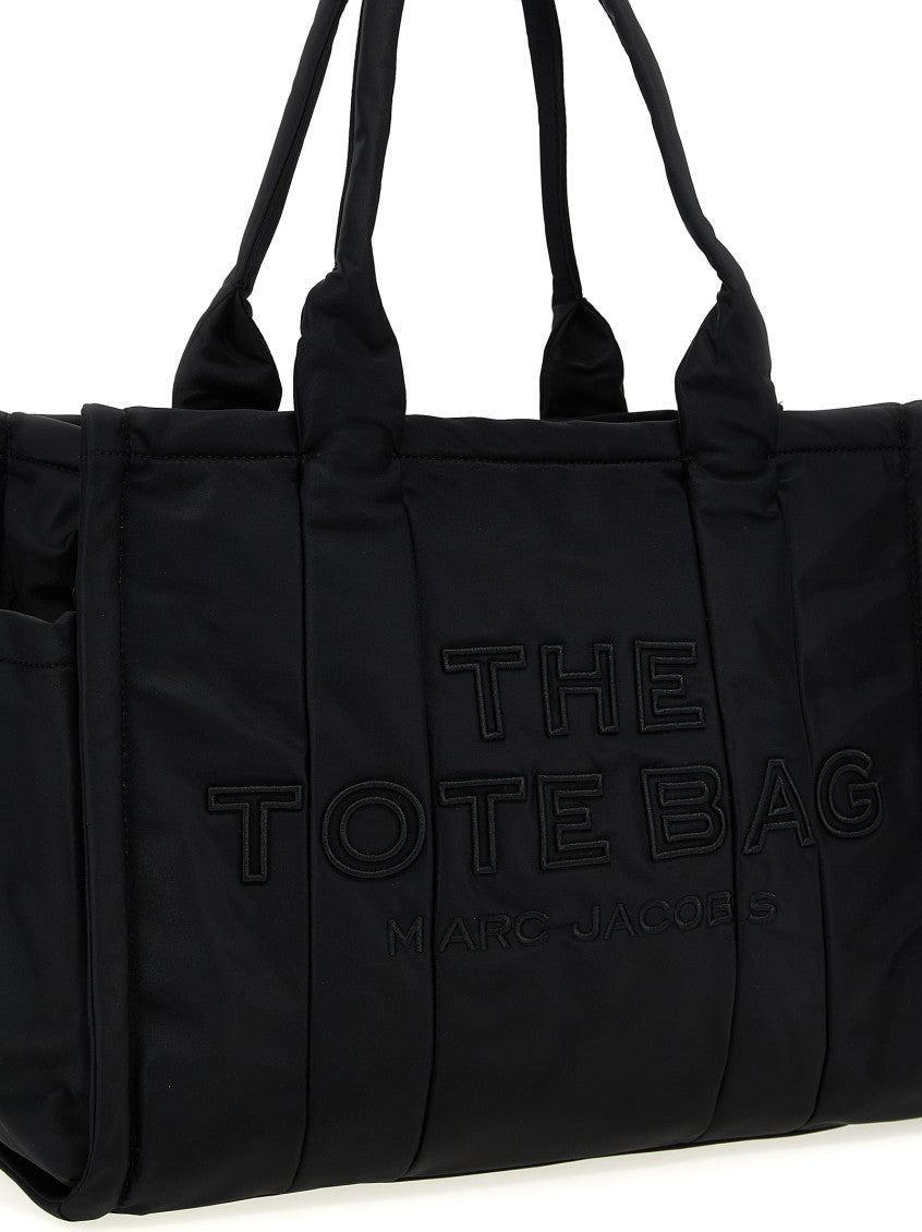 Black 'The Puffy Nylon' Large Tote 3