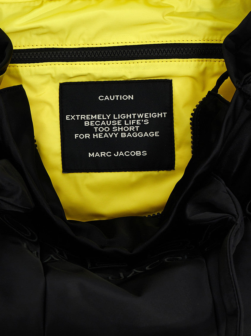 Black 'The Puffy Nylon' Large Tote 4