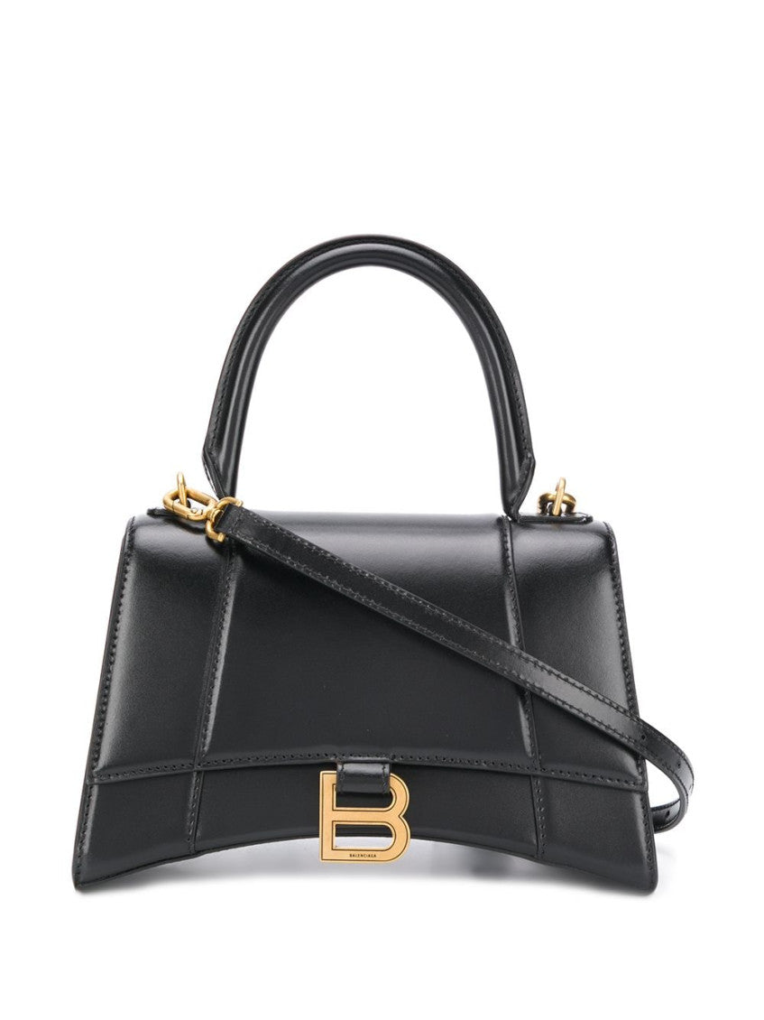 Black Hourglass Satchel 8