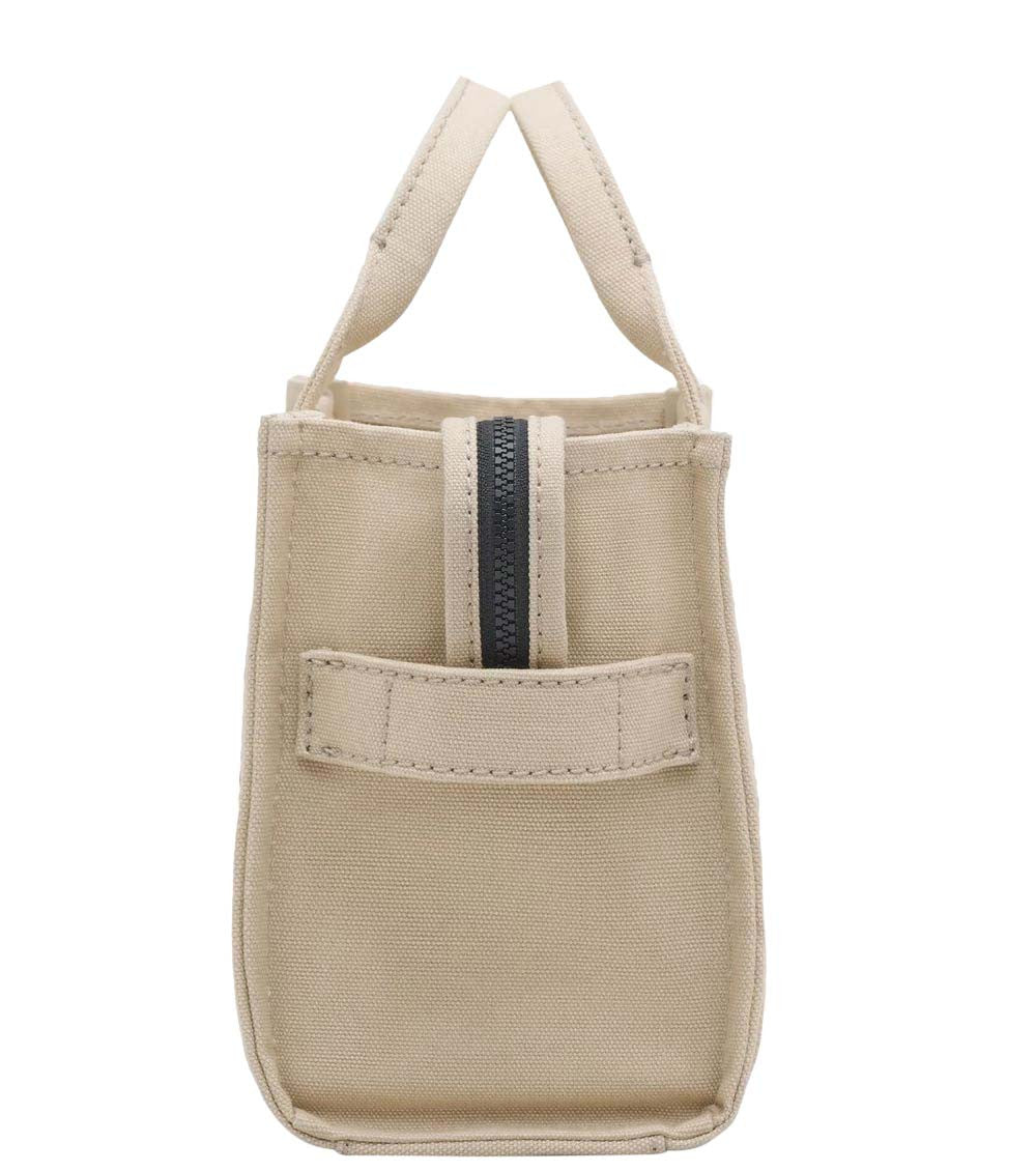 Beige The Canvas Top Zip Small Tote 3