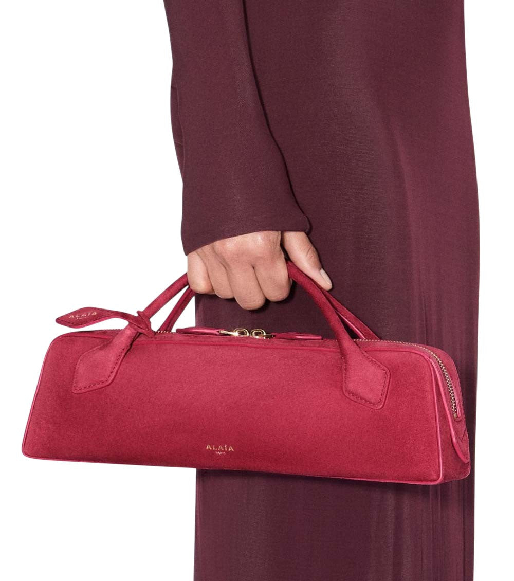 Red Le Teckel Large Clutch 4