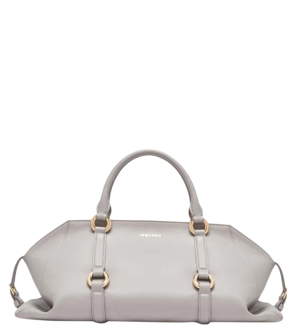 Grey Farringdon Large Satchel 1