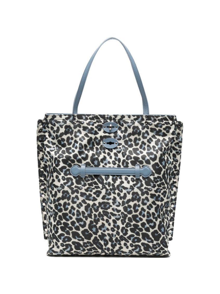 Leopard Print Aspaso Medium Tote 1