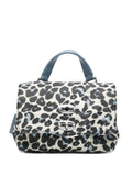 Leopard Print Postina Baby Satchel 1