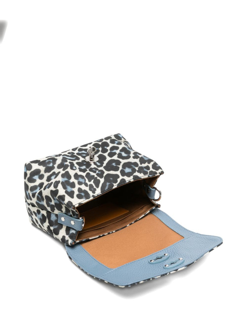Leopard Print Postina Baby Satchel 3