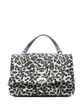 Leopard Print Postina Small Satchel 1