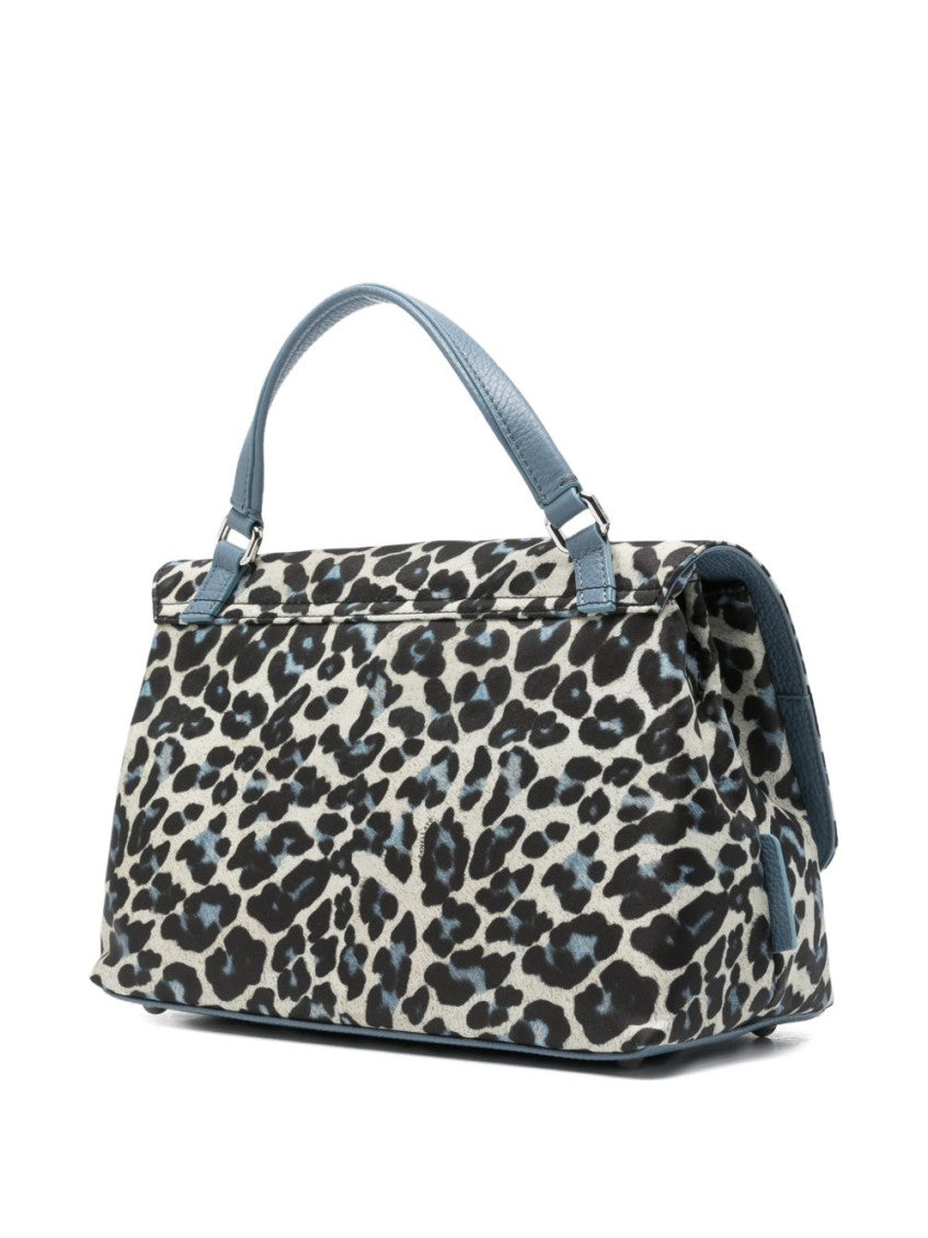 Leopard Print Postina Small Satchel 2